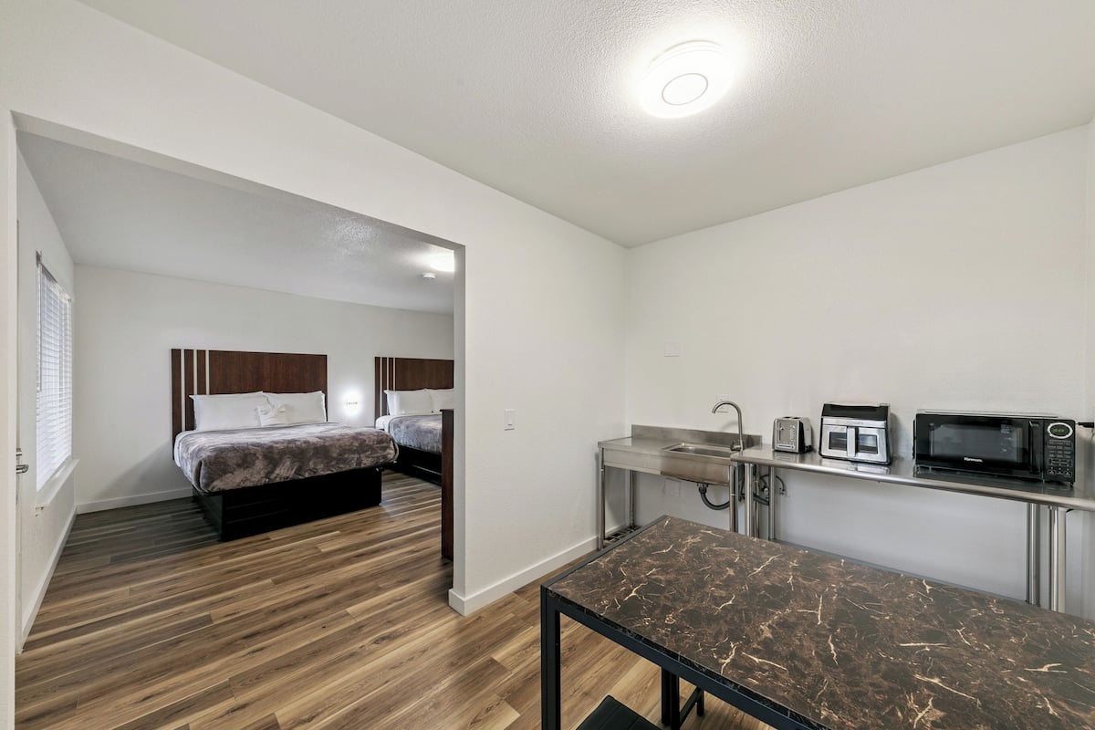 Chambre simple Deluxe, cuisinette | Draps en coton égyptien, literie de qualité