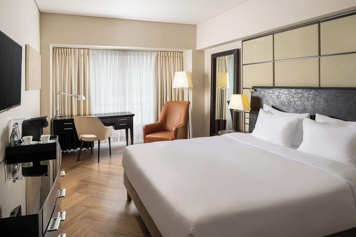 Ropa de cama hipoalergénica, edredón y minibar