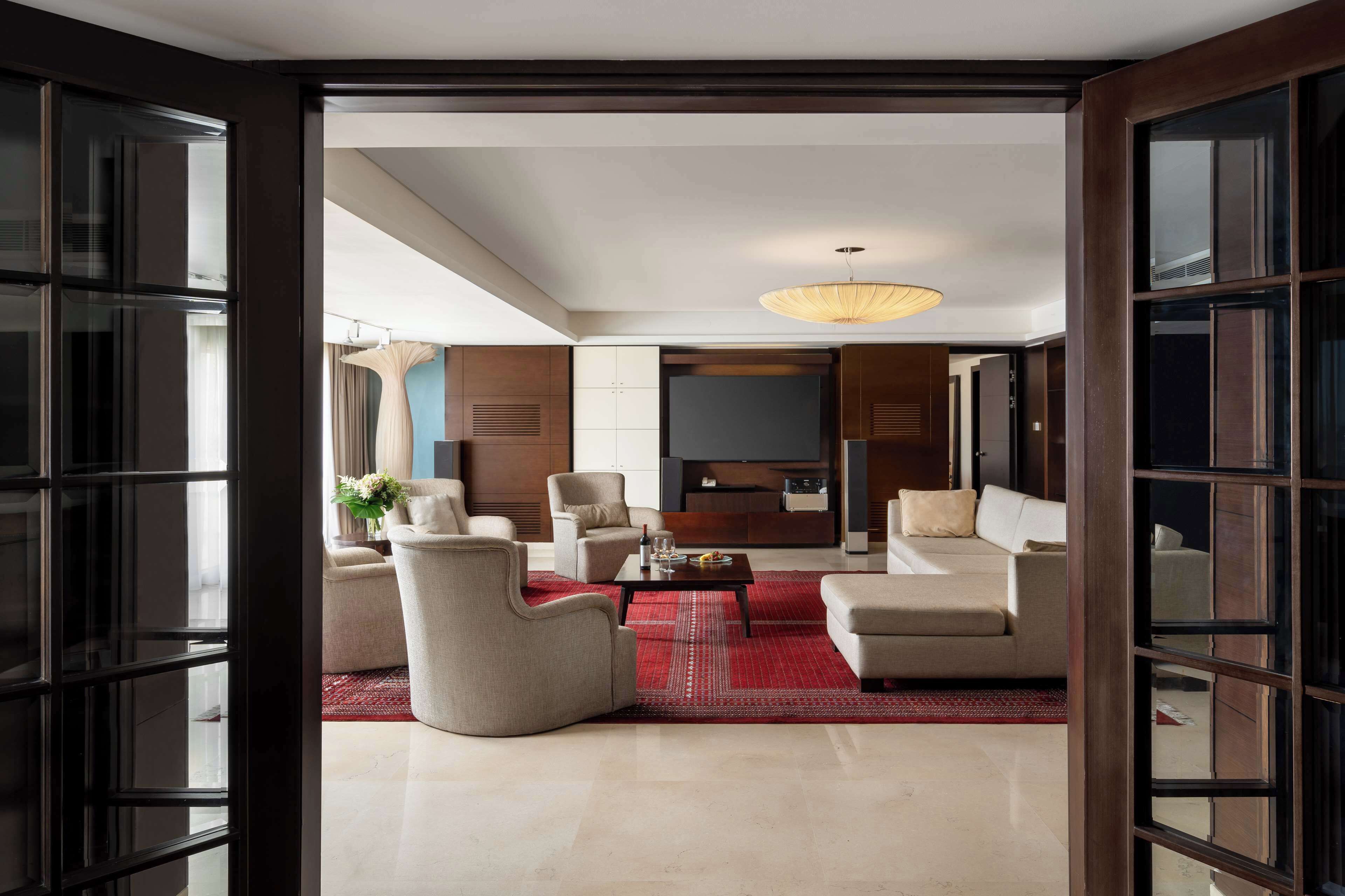 hypo-allergenic bedding, down duvets, minibar, in-room safe