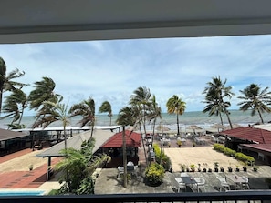 Vue sur la plage/l’océan