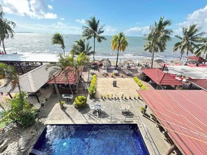 Sunset Suite with Beachfront Balcony | Balcony view