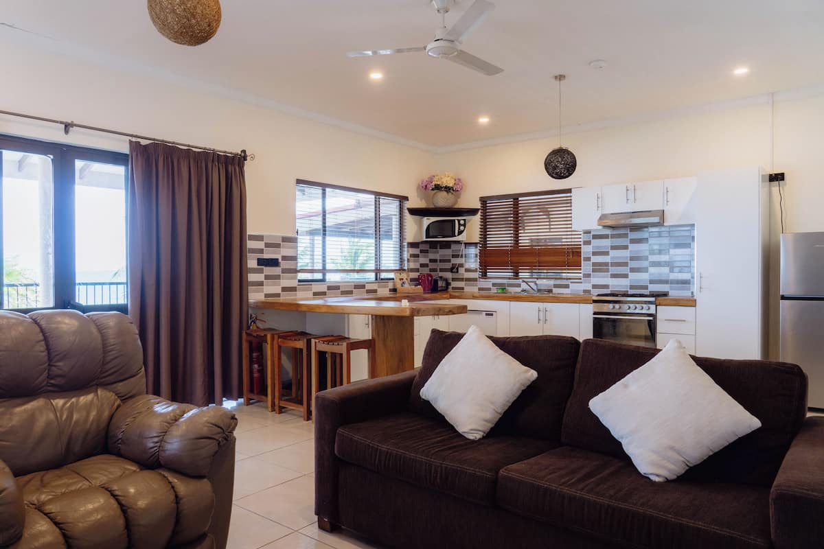 sunset suite with beachfront balcony | living area