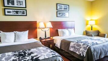 Premium bedding, in-room safe, desk, blackout drapes