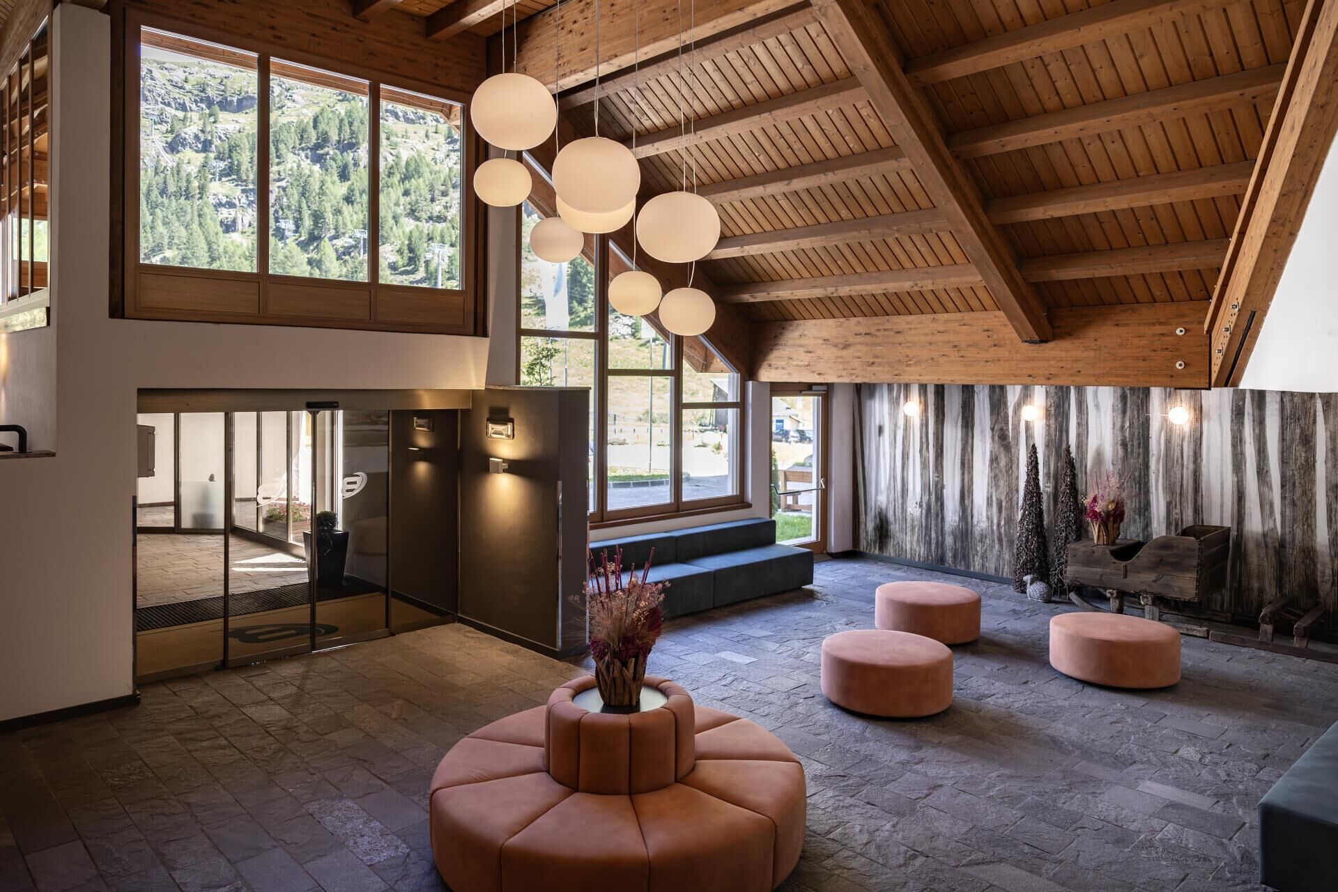 Sitzecke in der Lobby