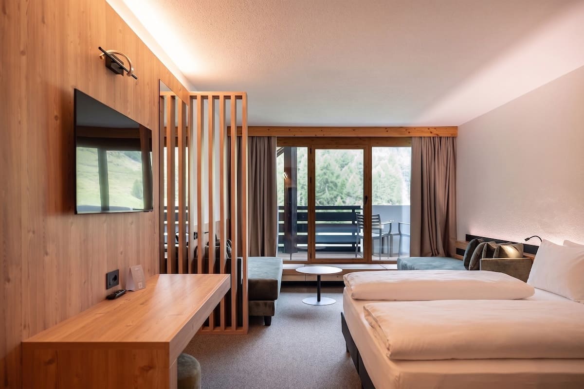 Chambre Supérieure, balcon