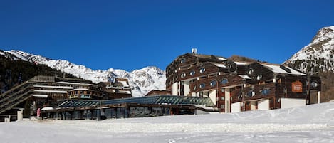 Façade de l’hébergement