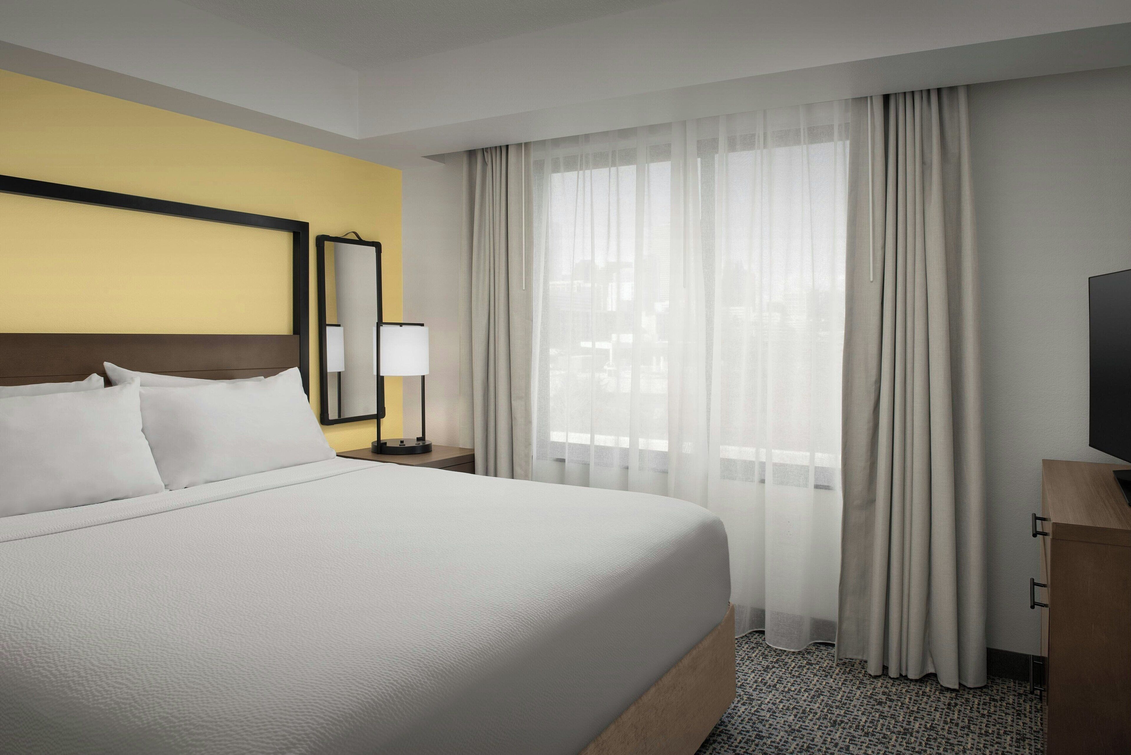 suite, 2 bedrooms | premium bedding, desk, laptop workspace, iron/ironing board