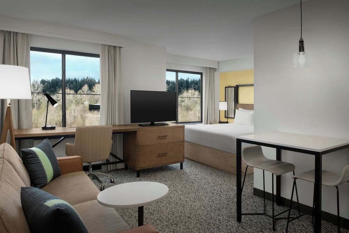Studio, 1 Tempat Tidur King dengan tempat tidur Sofa, Bebas Asap Rokok (View) | Pemandangan dari kamar