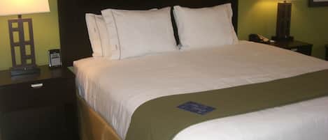 Habitación ejecutiva, 1 cama King size, para no fumadores | Ropa de cama de alta calidad y caja de seguridad en la habitación