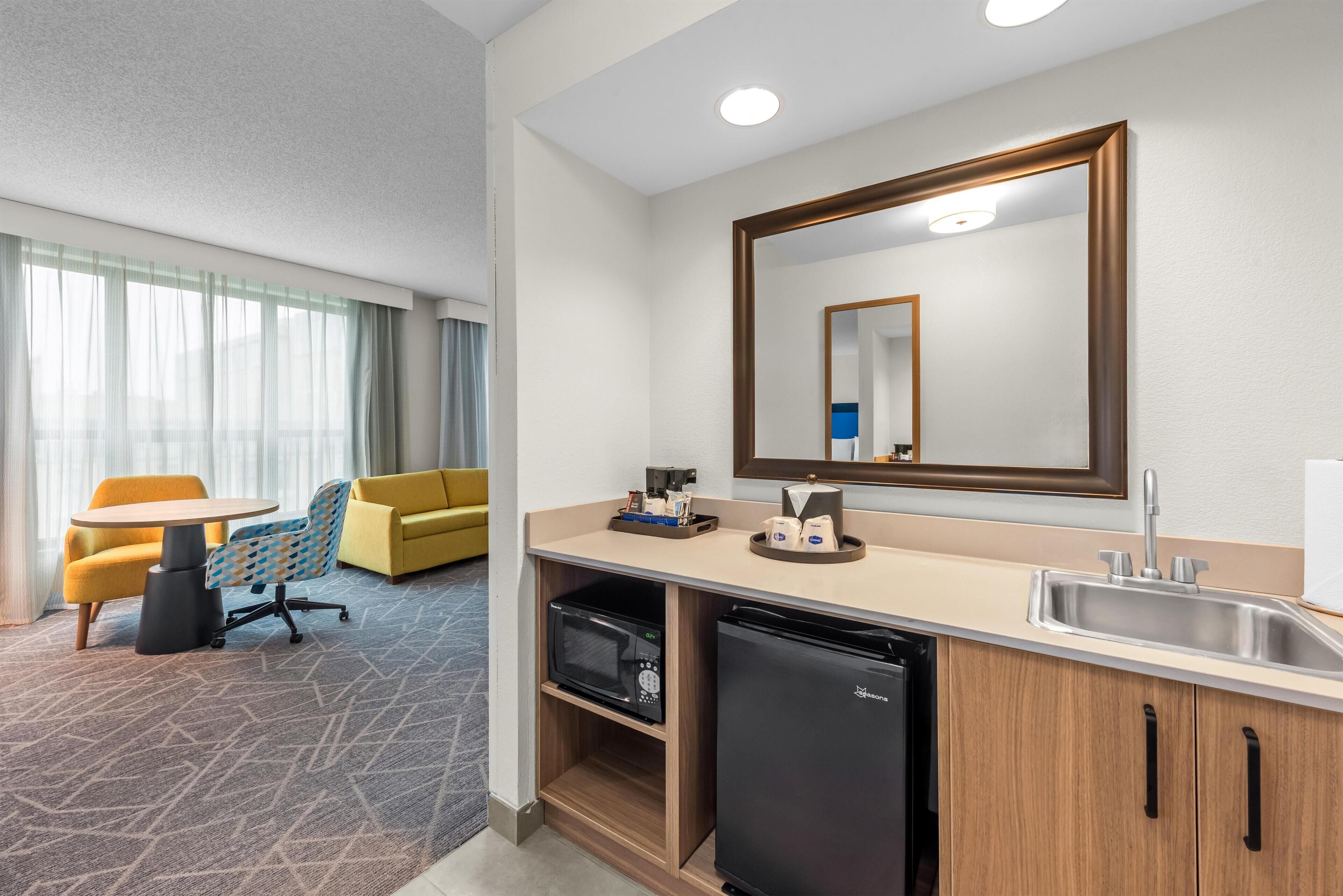 Estudio, 1 cama de matrimonio grande con sofá cama, no fumadores | Minibar