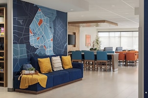 Sala de estar en el lobby