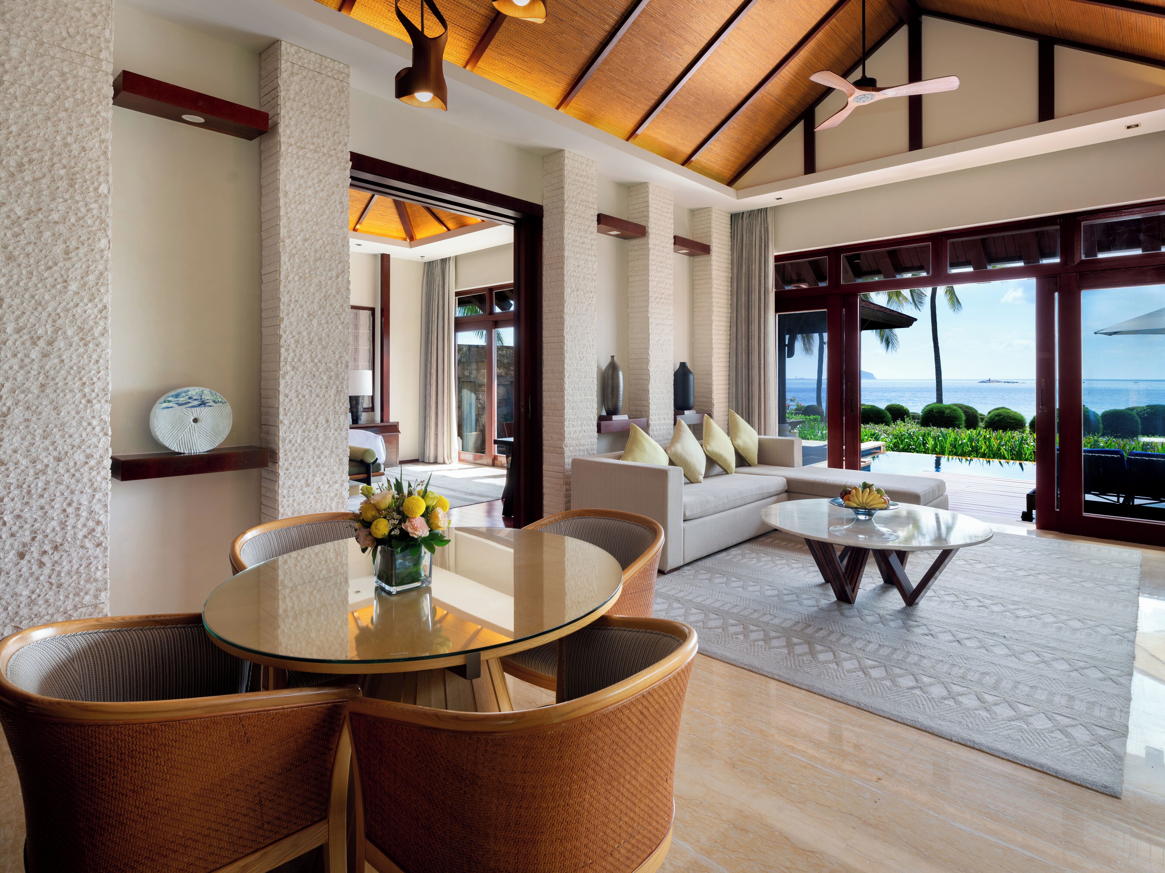 Studio Suite, 1 phòng ngủ, sát bãi biển | Bộ trải giường bằng vải Frette của Ý, bộ đồ giường cao cấp 