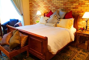 Premium bedding, individually decorated, individually furnished