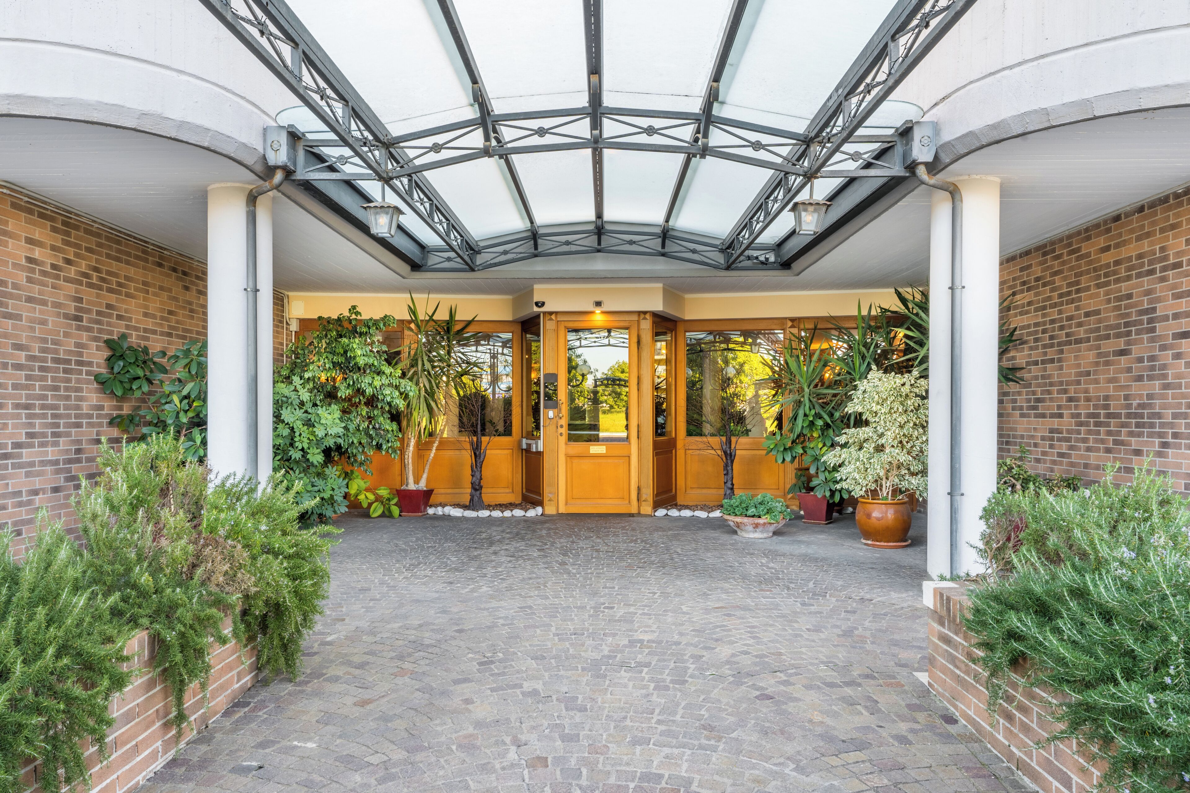 Fassade der Unterkunft