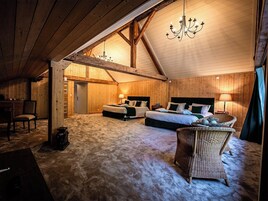 Family Suite, 2 Bedrooms, Garden View | In-room safe, individually decorated, soundproofing, iron/ironing board