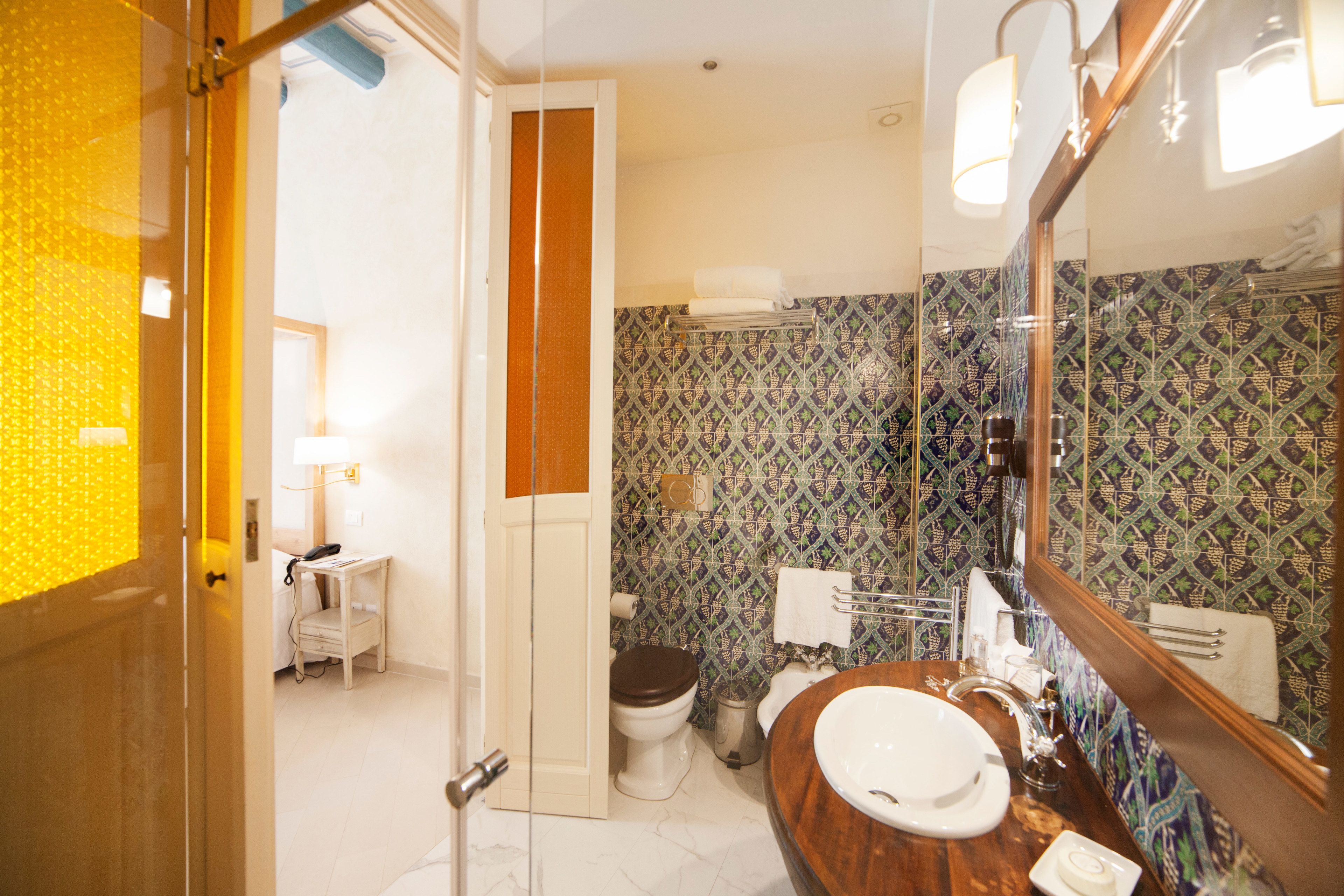 family room connected rooms(classic room and superior room)  | bathroom | rainfall showerhead, free toiletries, hair dryer, towels