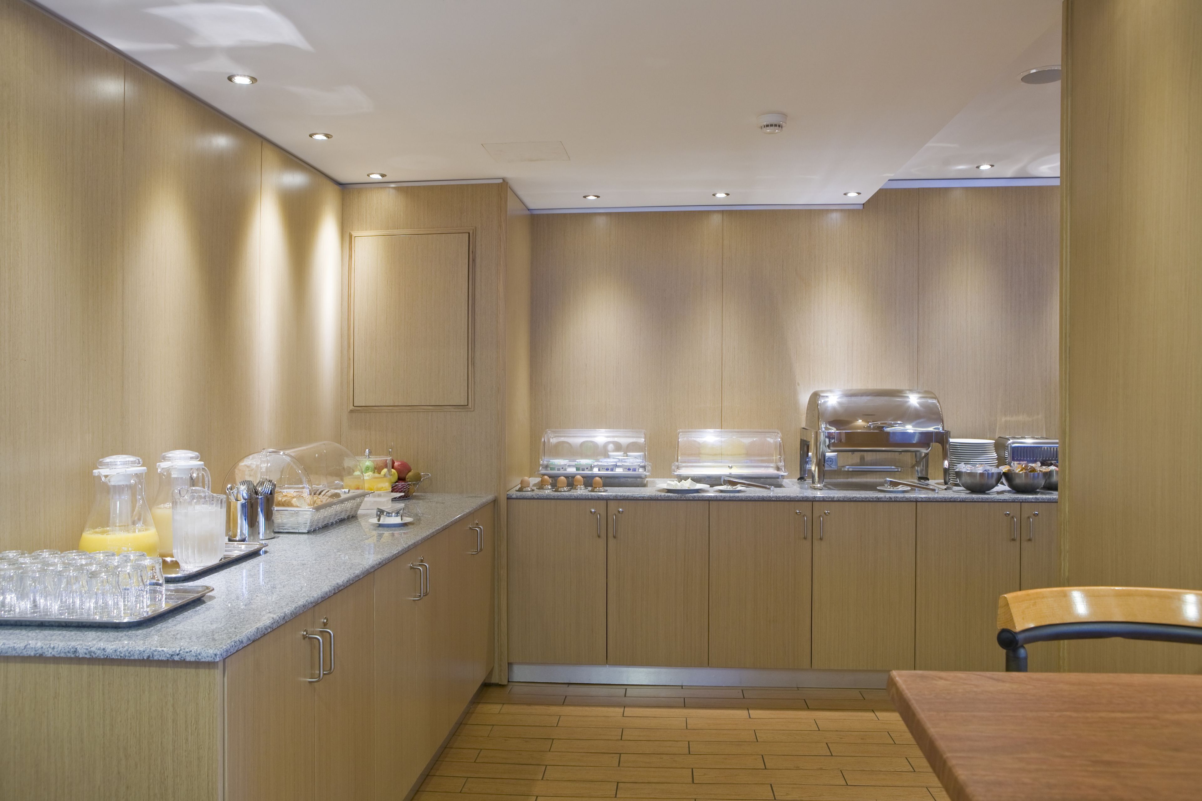 daily buffet breakfast (eur 15 per person)