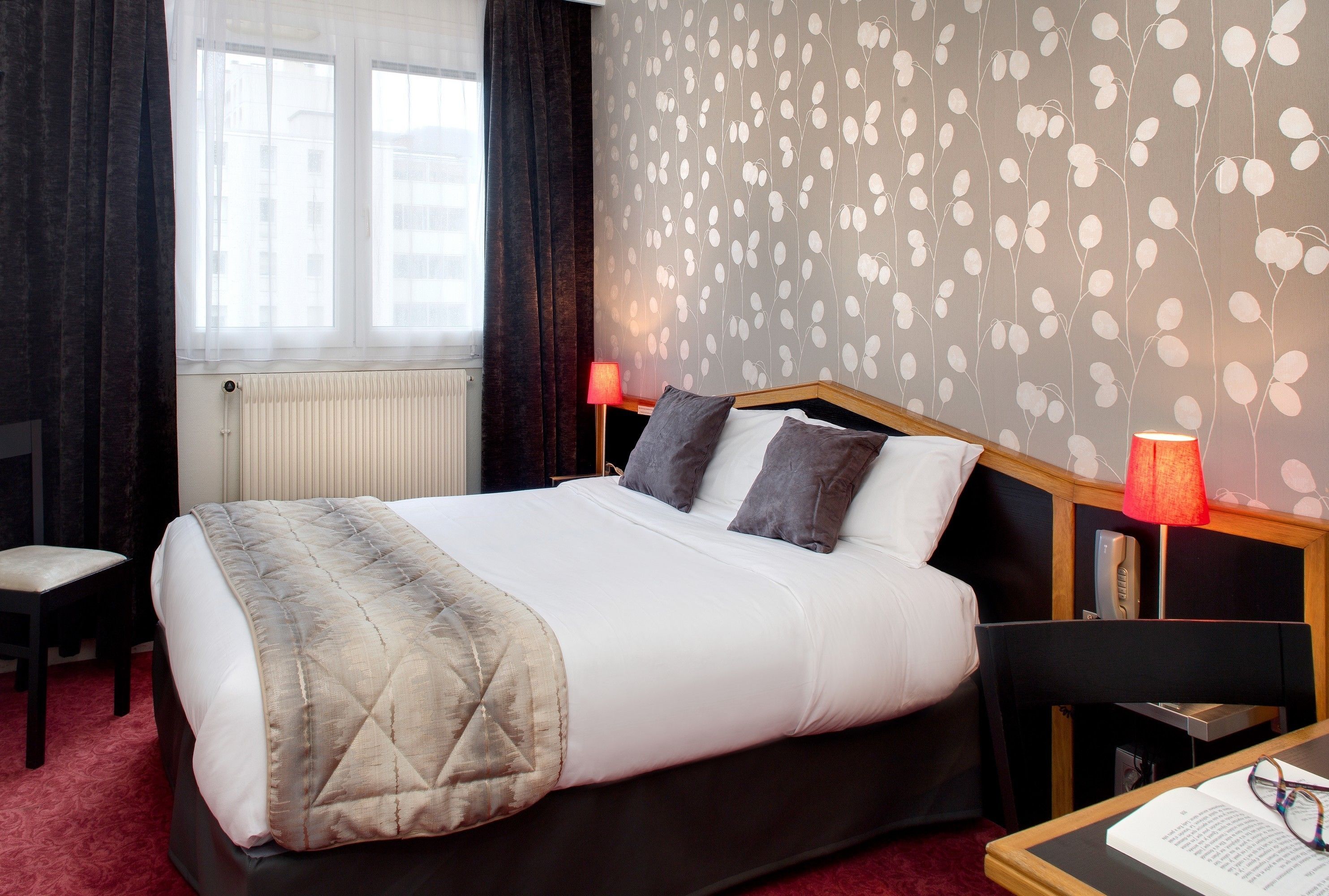 premium bedding, in-room safe, desk, blackout curtains