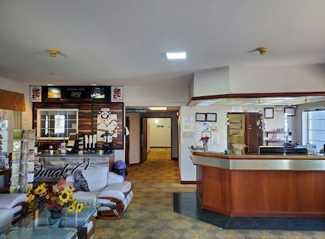 Sala de estar en el lobby