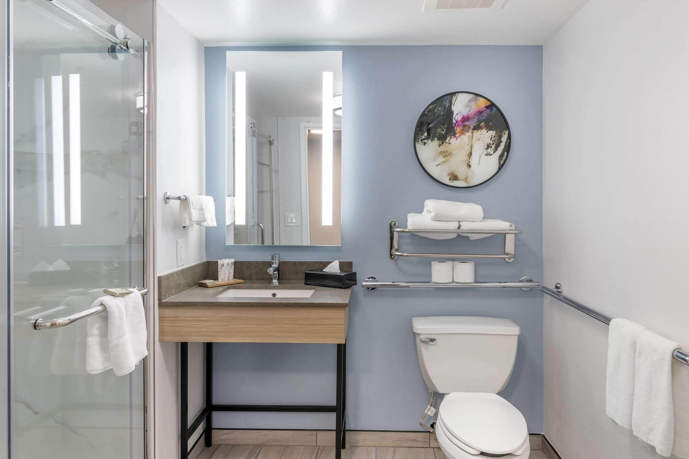 1 bedroom, in-room safe, blackout curtains, iron/ironing board