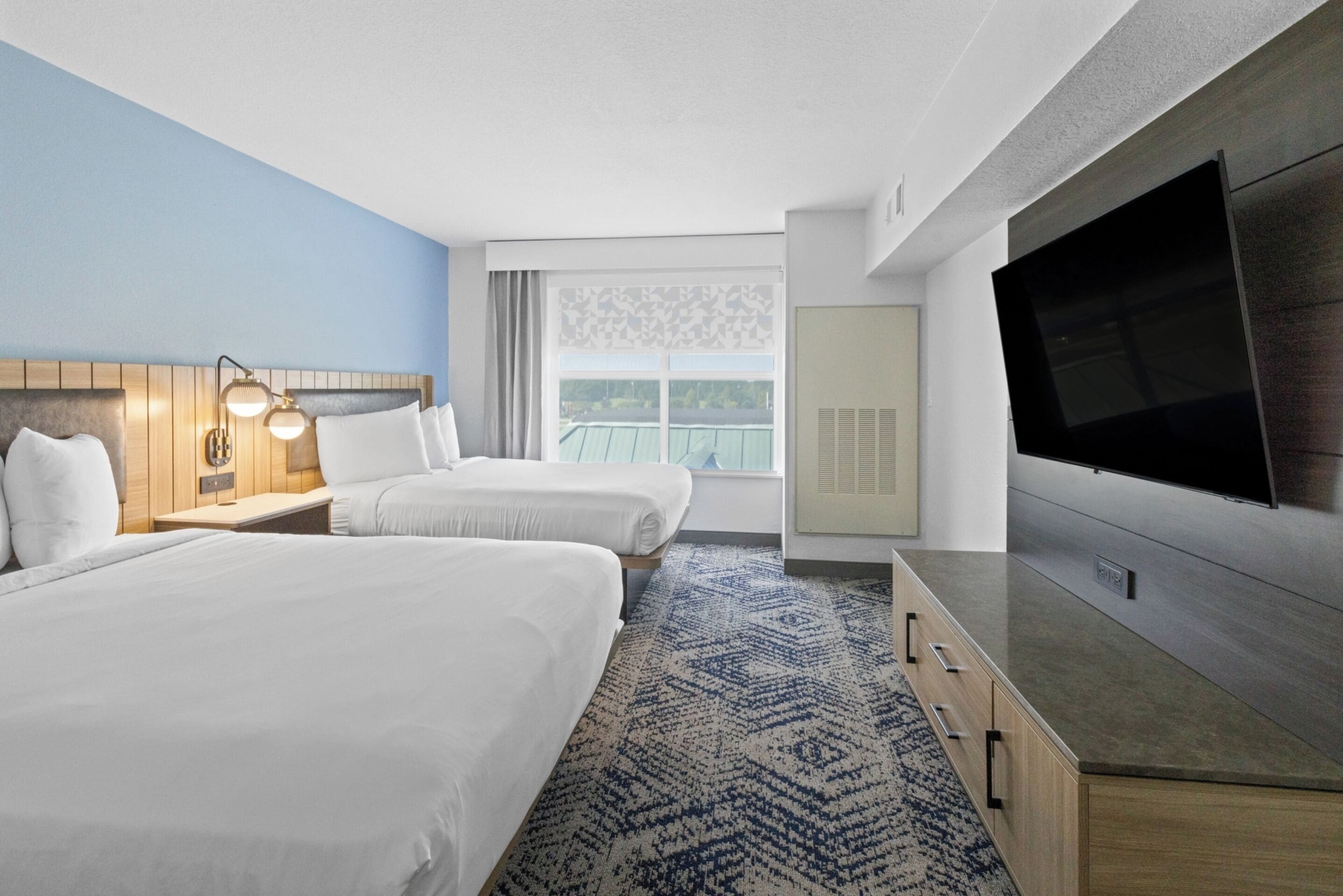 1 bedroom, in-room safe, blackout curtains, iron/ironing board