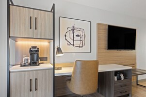 In-room safe, blackout drapes, iron/ironing board