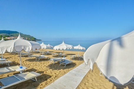 Navetta gratuita per la spiaggia. Hotel Mareluna