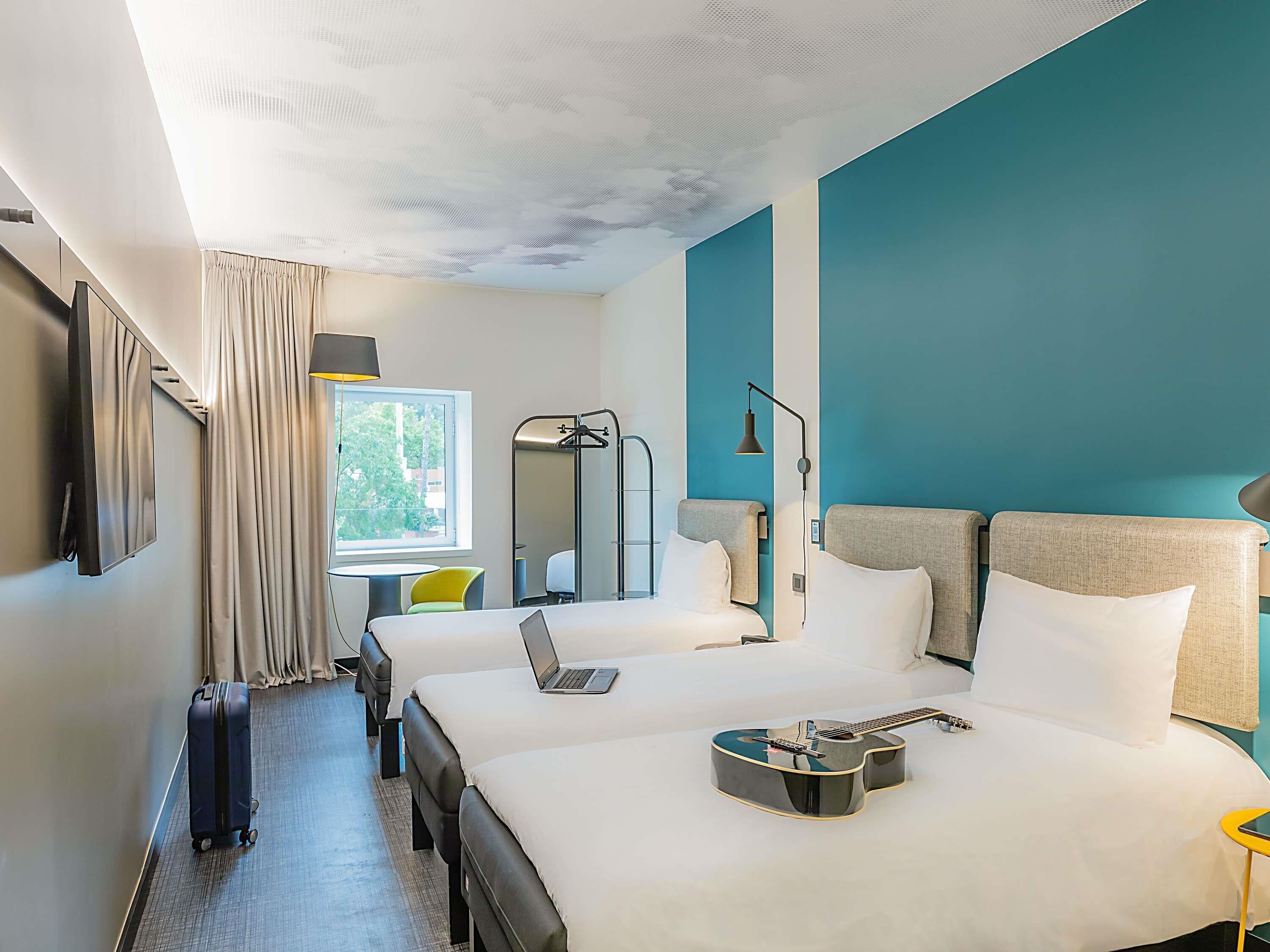 In-room safe, desk, blackout curtains, soundproofing