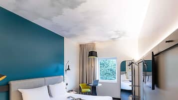 Standard Double Room, Non Smoking | In-room safe, desk, blackout drapes, soundproofing