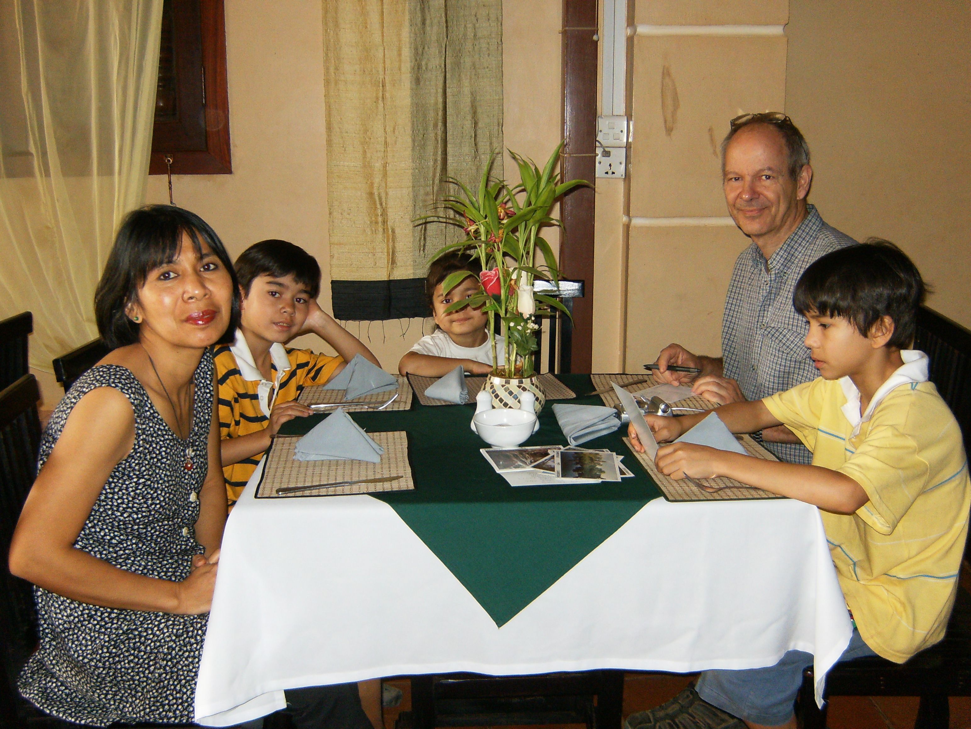breakfast, lunch, dinner served; garden views
