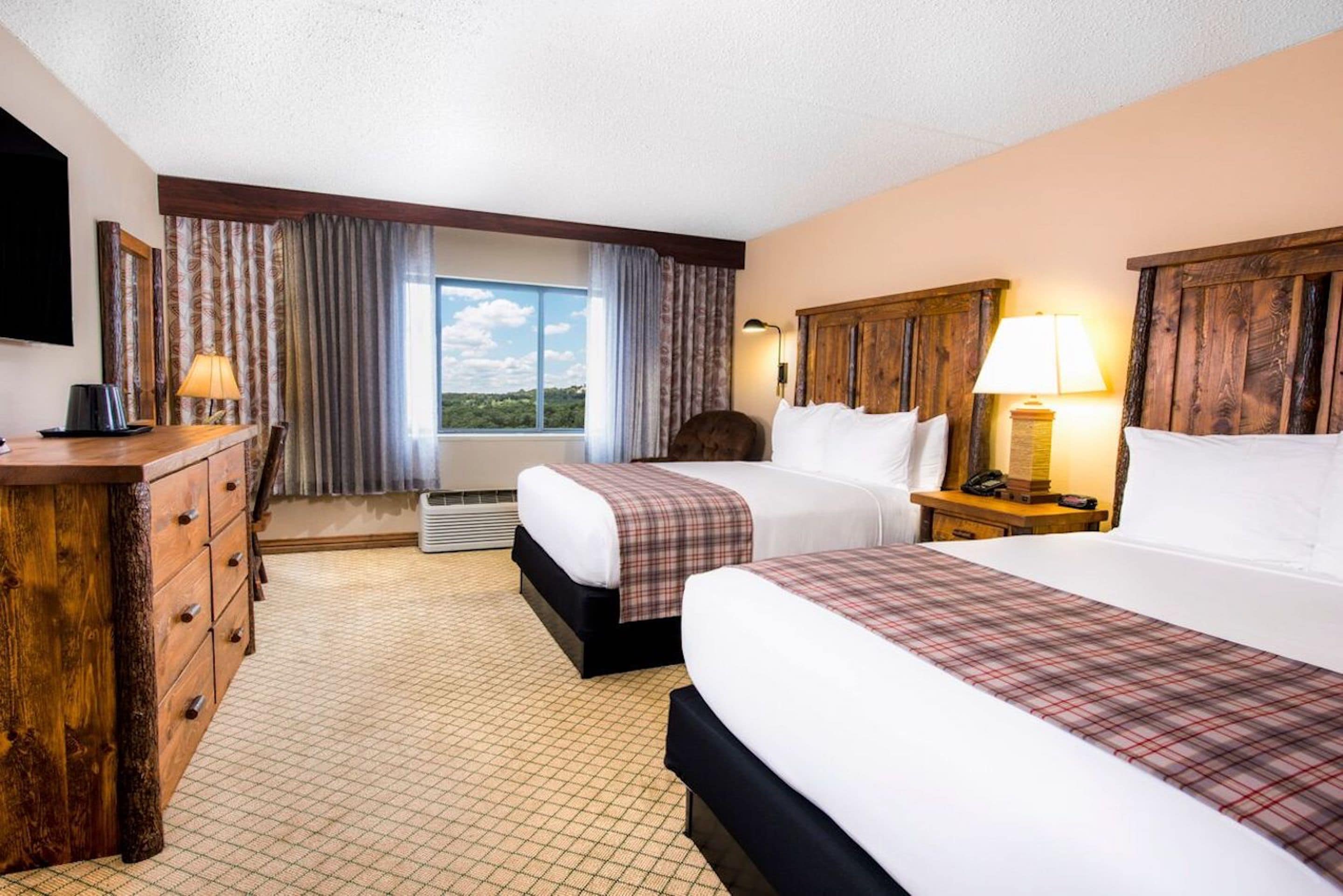 desk, blackout curtains, iron/ironing board, free wifi