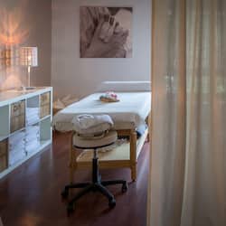 Espace de soins pour les couples, soins corporels, soins d'aromathérapie