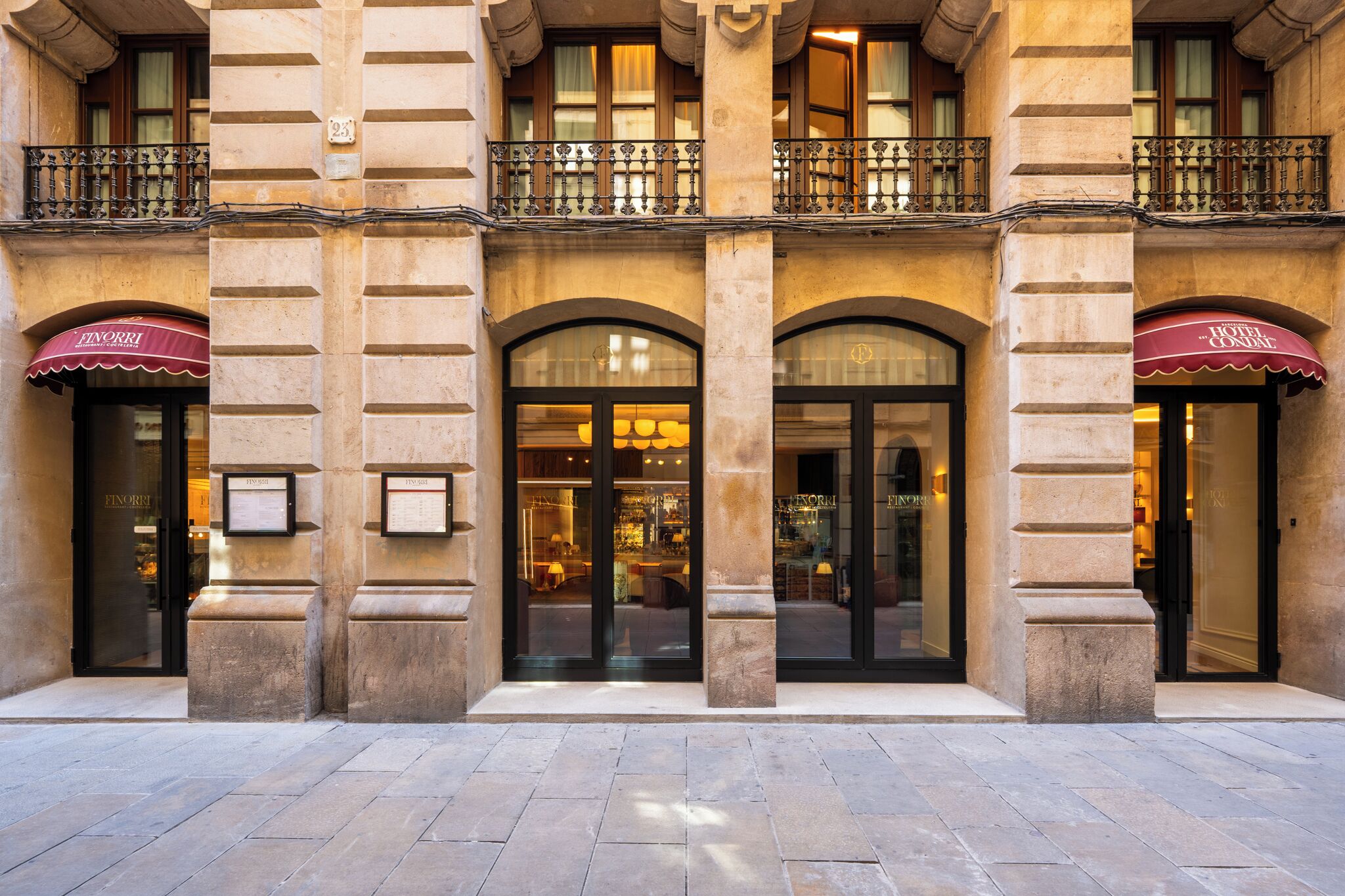 Voorkant van accommodatie