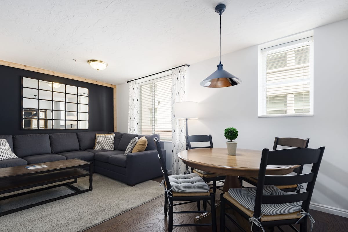 Deluxe-Apartment, 1 Schlafzimmer | Wohnbereich