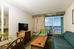 1 bedroom 1 bathroom condo | Living area