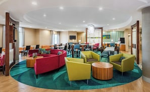 Siddeområde i lobbyen