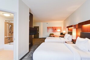 Down duvets, pillow-top beds, in-room safe, desk - SpringHill Suites Shreveport-Bossier City/Louisiana Downs (Bossier City)