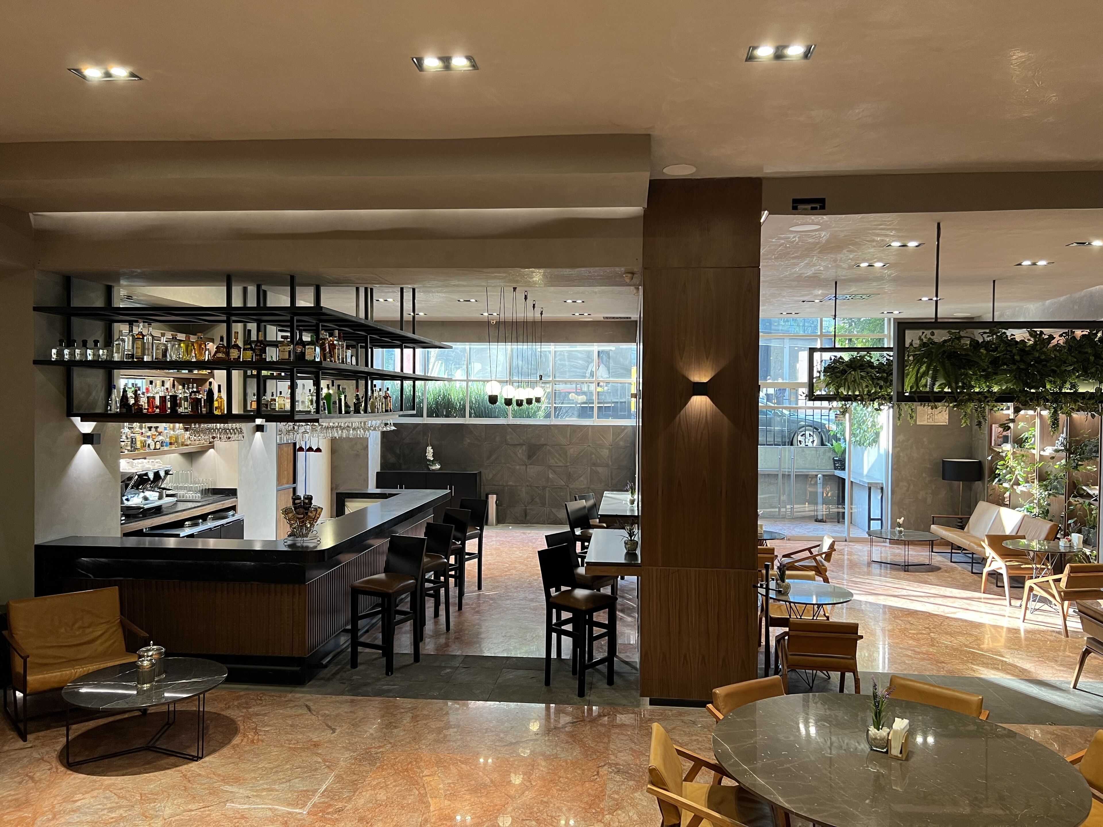 breakfast, lunch and dinner served