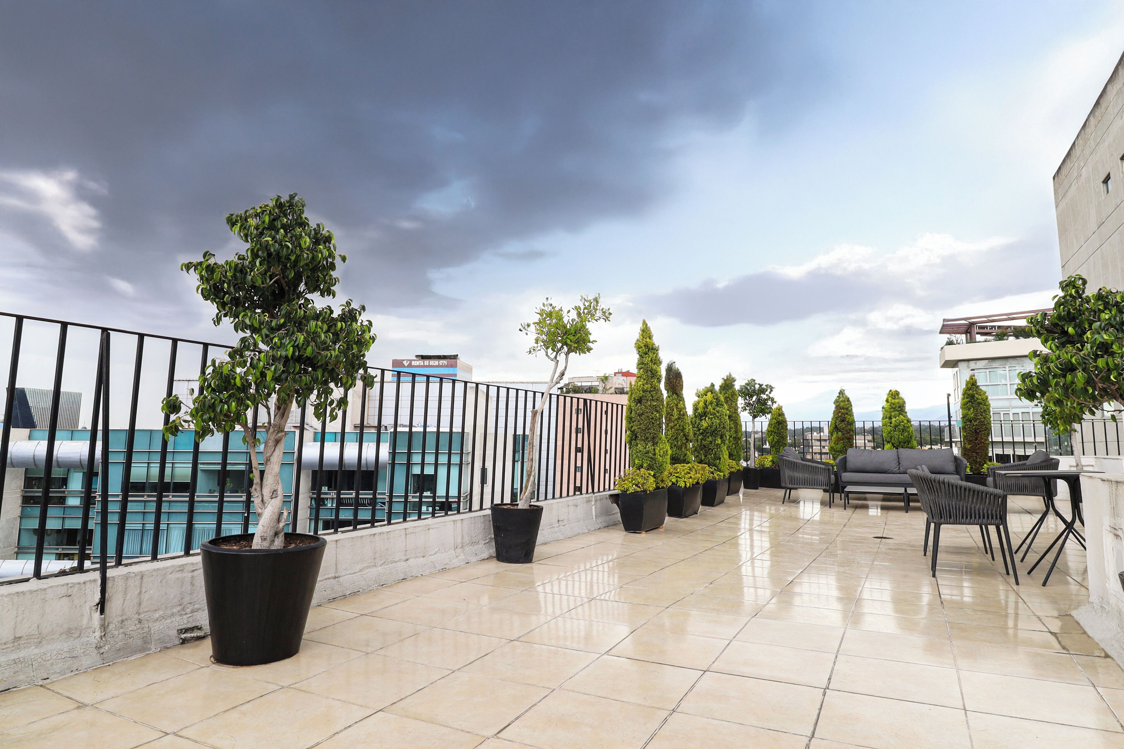 Terraza en la azotea