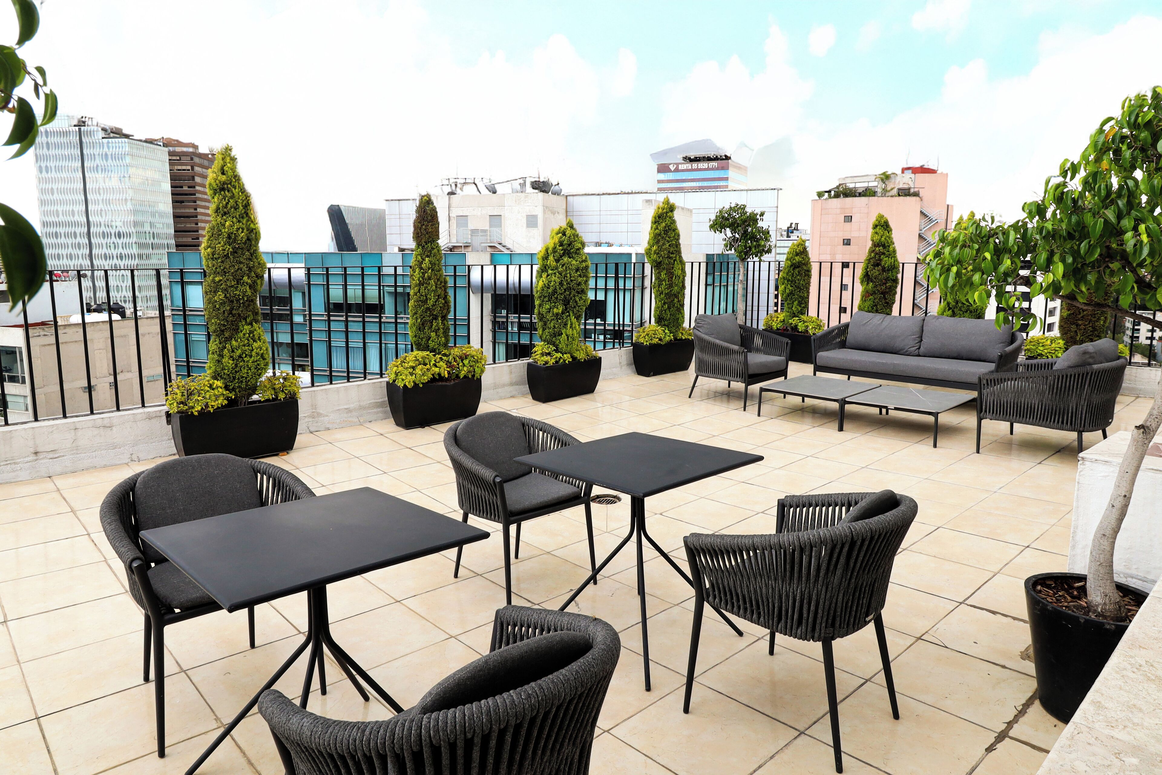 Terraza en la azotea