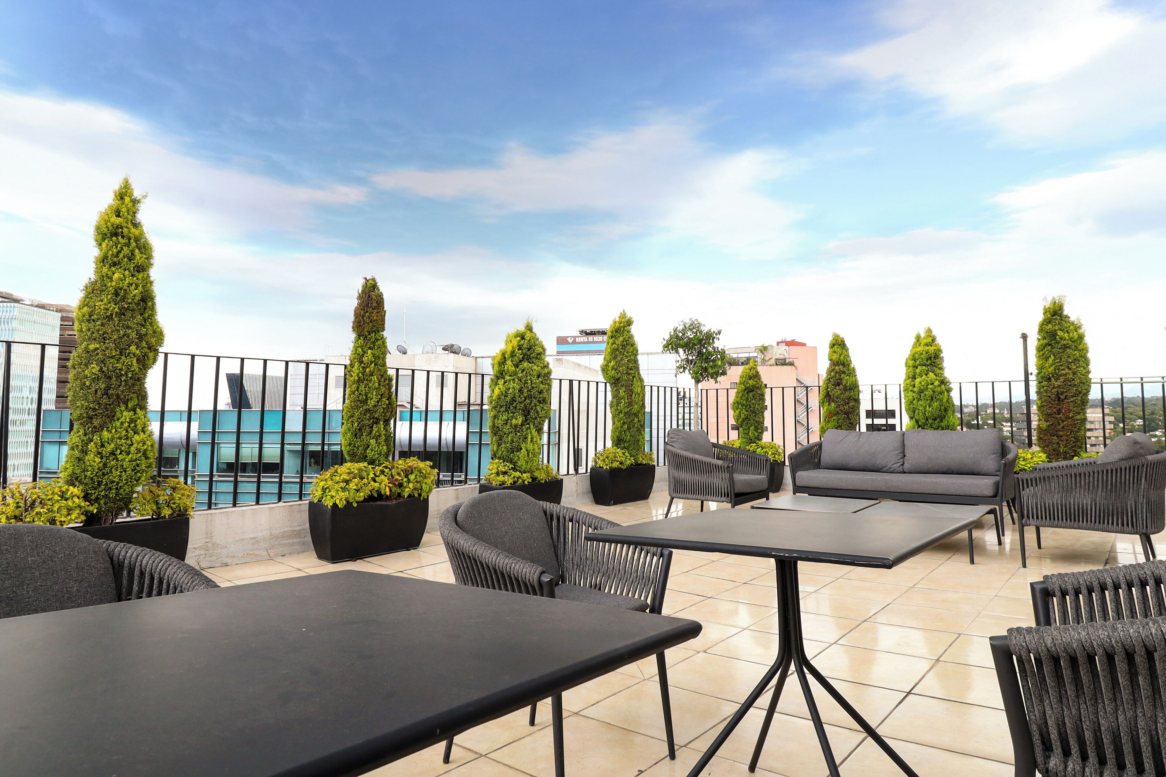 Terraza en la azotea