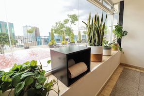 Bain à remous intérieur