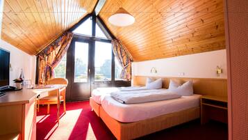 Comfort-Doppelzimmer | Schreibtisch, kostenloses WLAN, Bettwäsche