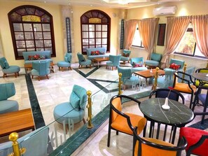 Breakfast, lunch, dinner served; Middle Eastern cuisine  - Holy Land Hotel (Jerusalem)