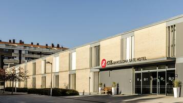 Voorkant van accommodatie