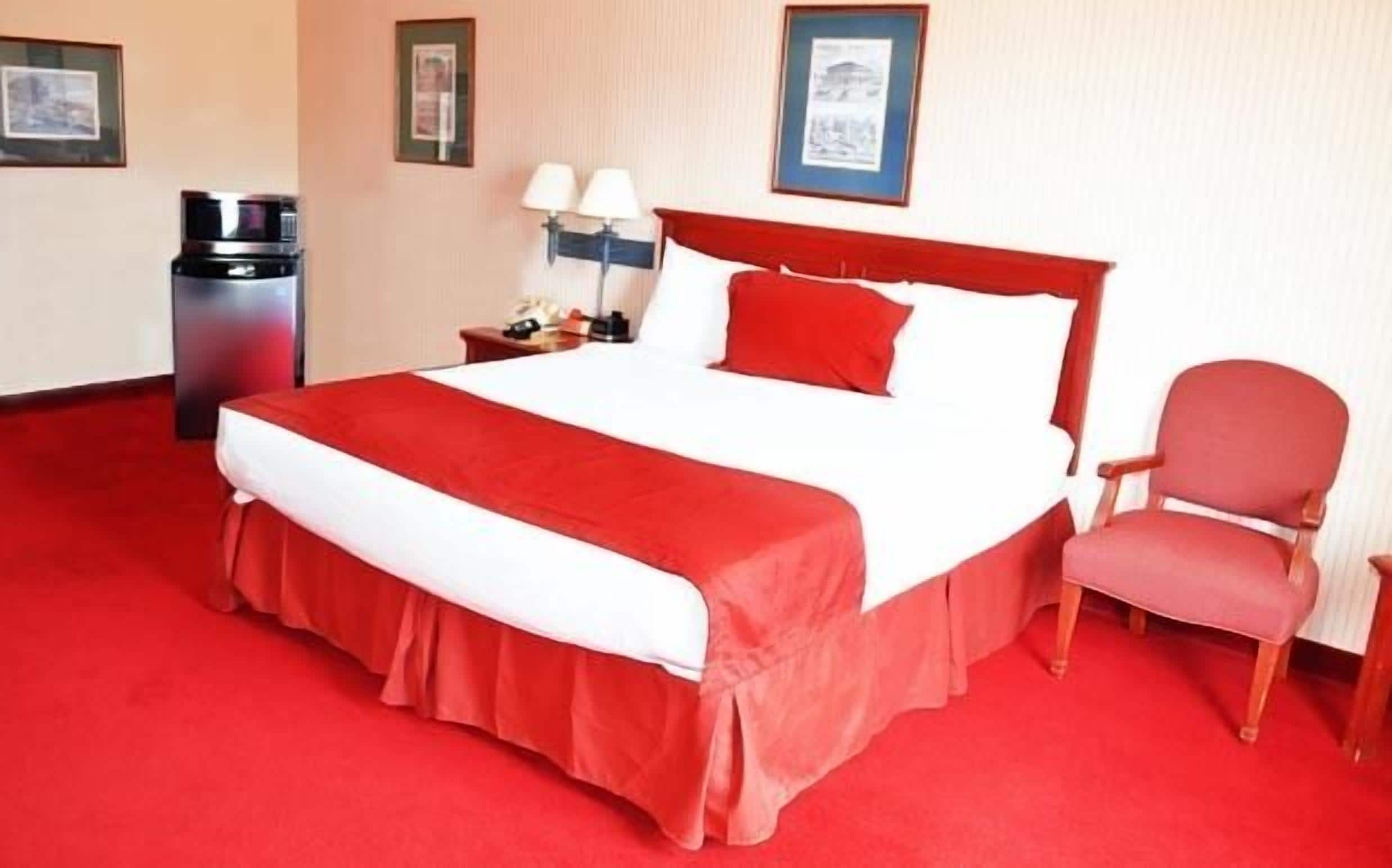 1 bedroom, desk, blackout curtains, iron/ironing board