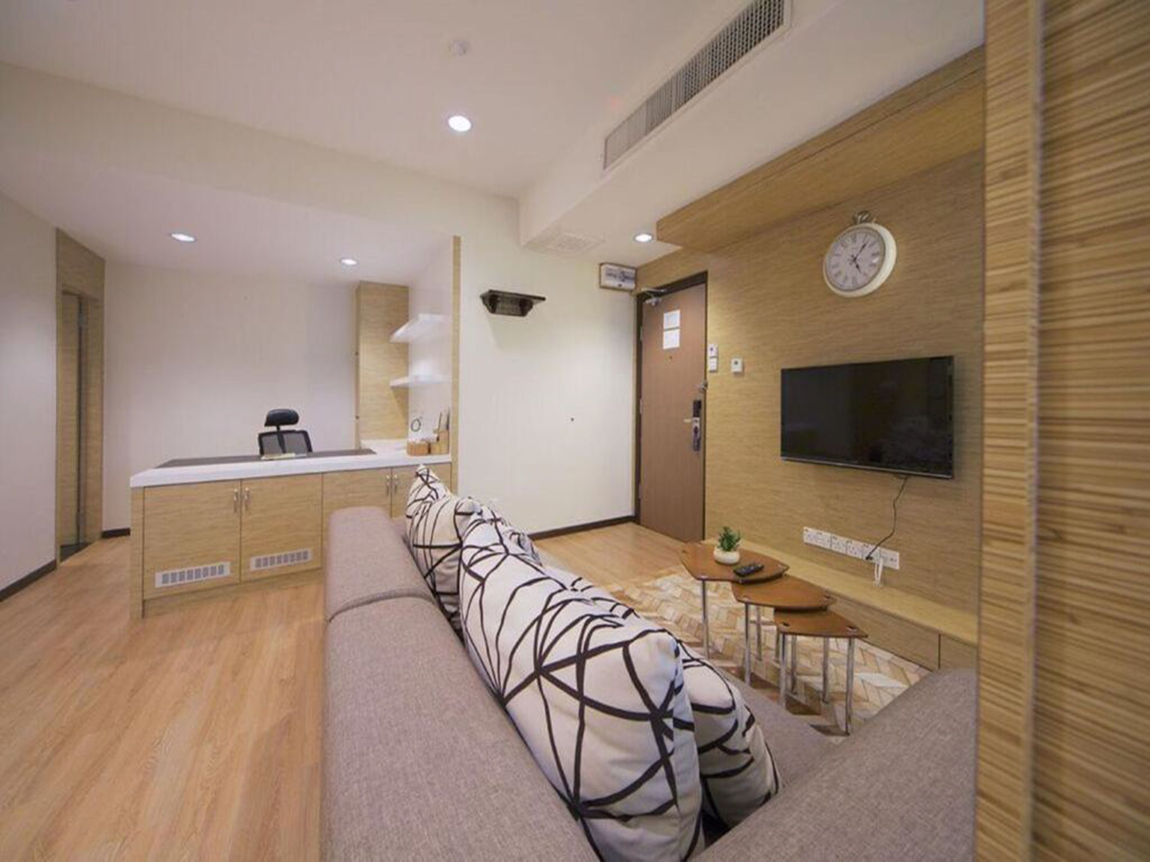 1-Bedroom Apartment | Living area | TV