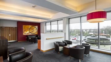 Sala de estar en el lobby