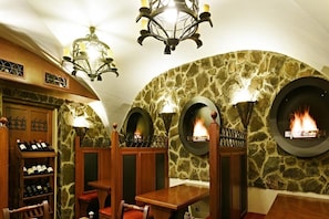 Café da manhã, almoço e jantar