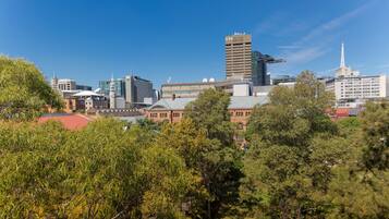 Uitzicht vanaf balkon